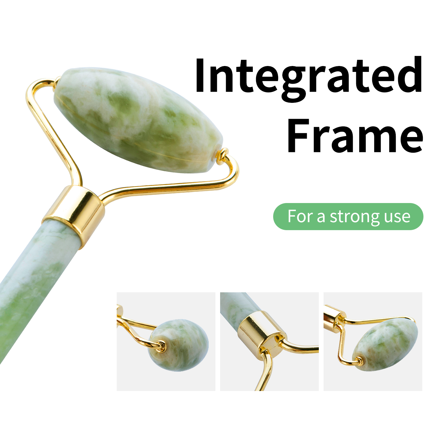 Jade Roller Stone - Jade Roller Natural Stone Face Massage