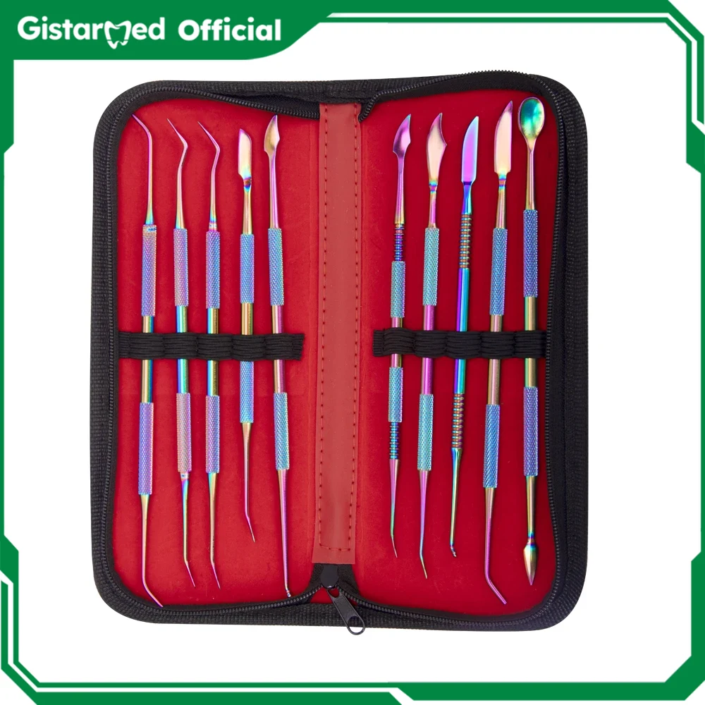 Waxing Kit Home - 10pcs/set Dental Teeth Wax Carving Tool