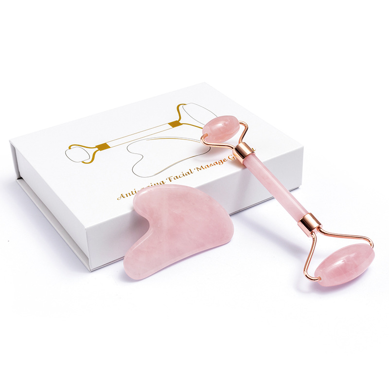 Natural Rose Quartz Jade Rolle - Jade Roller Stone review and price