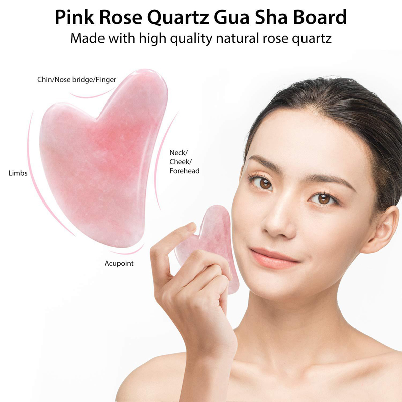 Natural Rose Quartz Jade Rolle - Jade Roller Stone review and price
