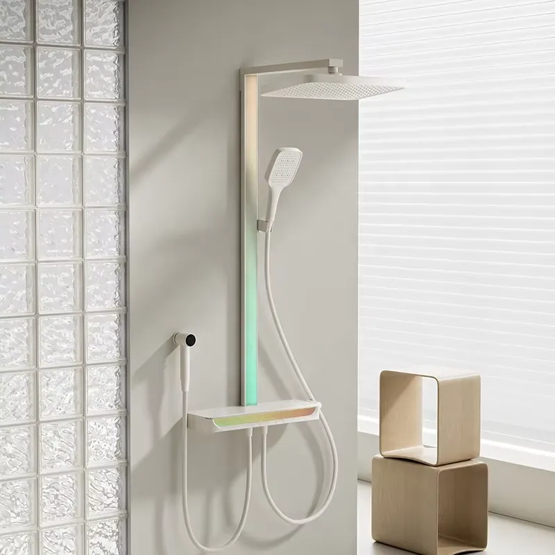 Brass Digital Waterfall Shower - Spa & Wellness Joule review and price