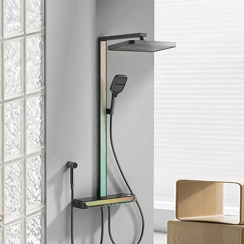 Brass Digital Waterfall Shower - Spa & Wellness Joule review and price