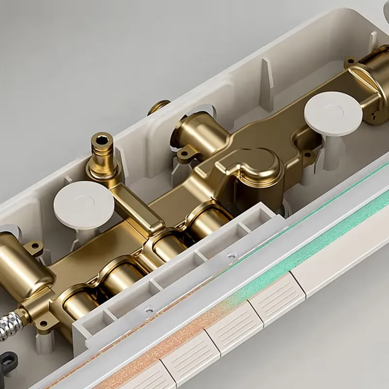 Brass Digital Waterfall Shower - Spa & Wellness Joule review and price