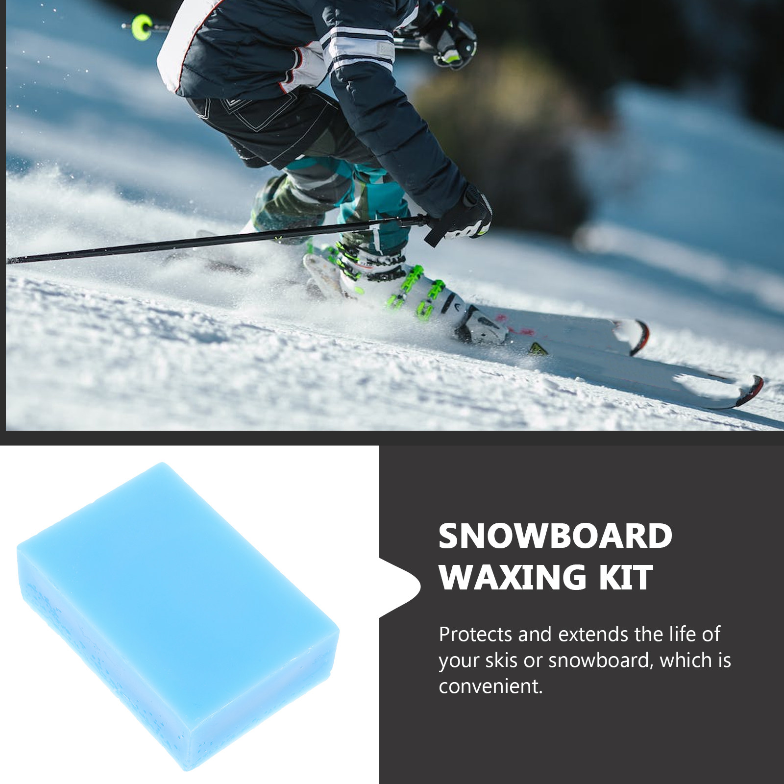 Single Double Snowboard Wax Hi - Waxing Kit Home review and price