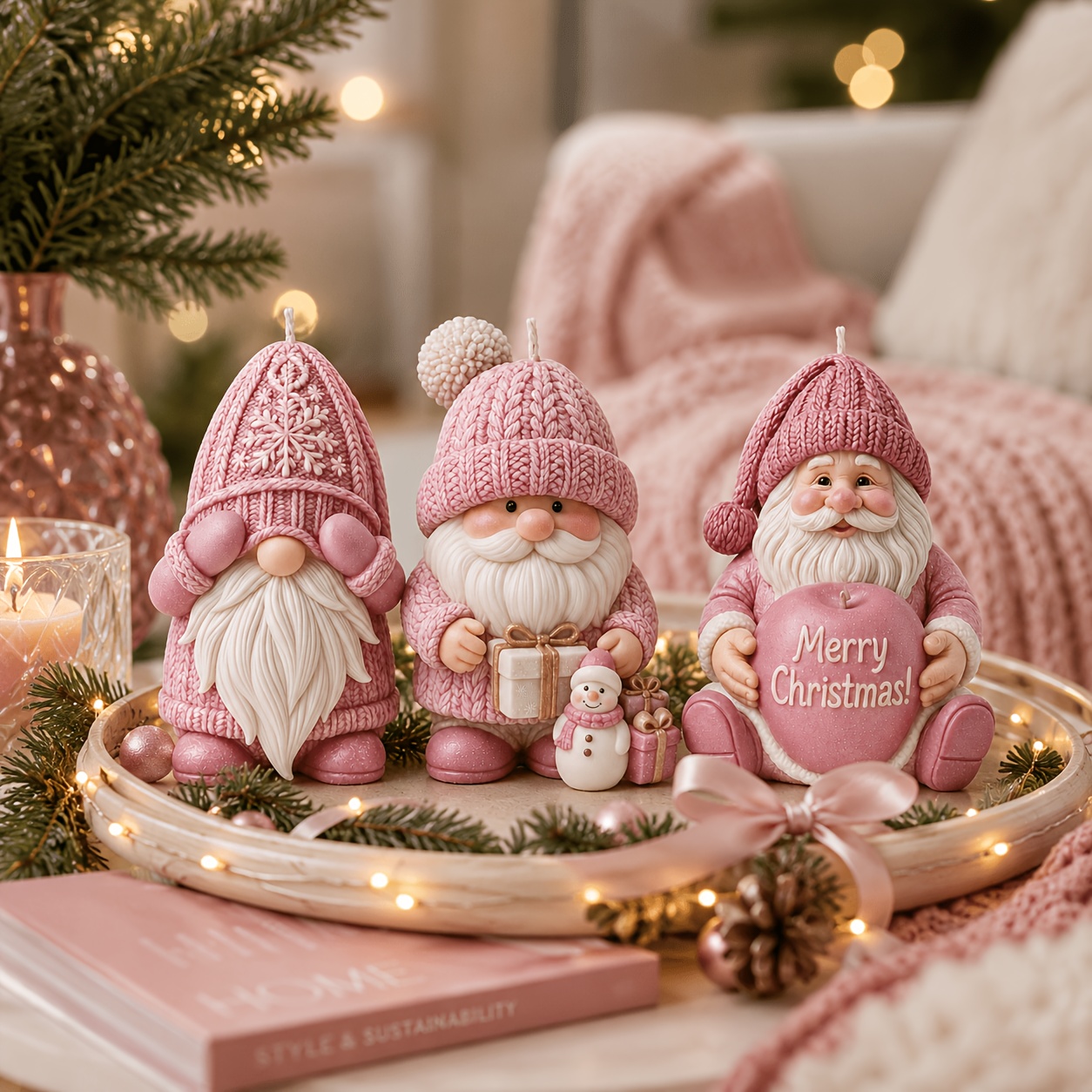 Xmas Holiday Gnome Silicone Ca - Waxing Kit Home review and price