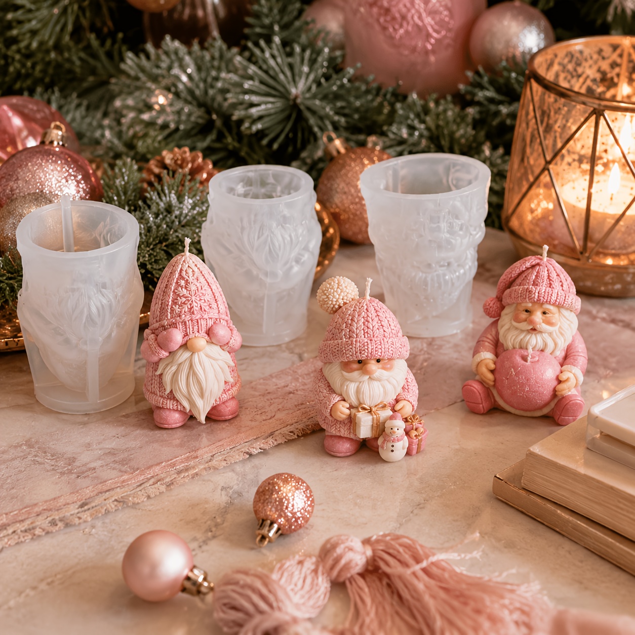 Xmas Holiday Gnome Silicone Ca - Waxing Kit Home review and price