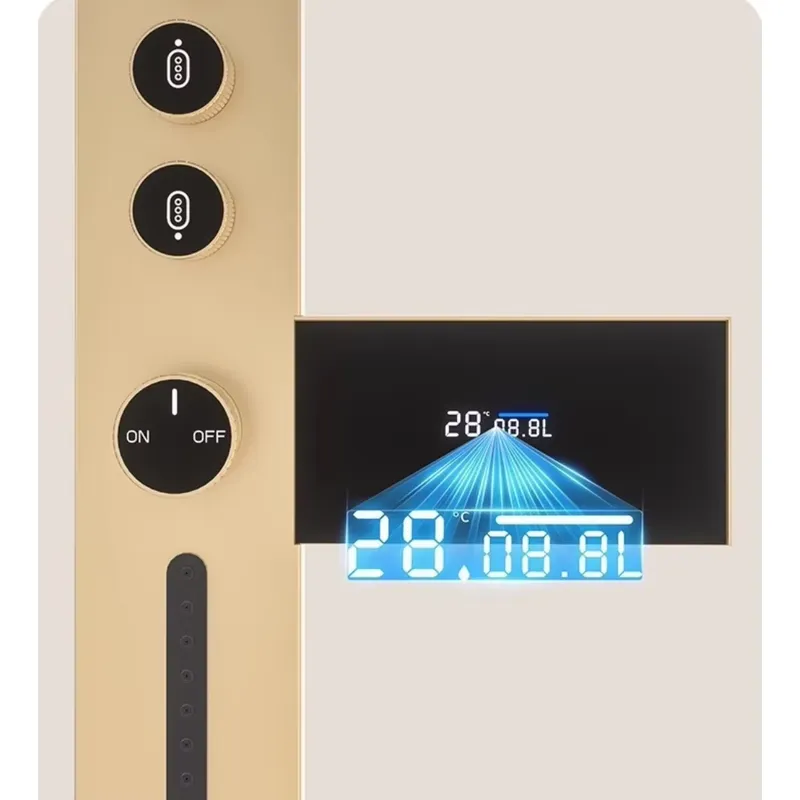 Brass Rainfall Shower Panel Se - Spa & Wellness Joule review and price